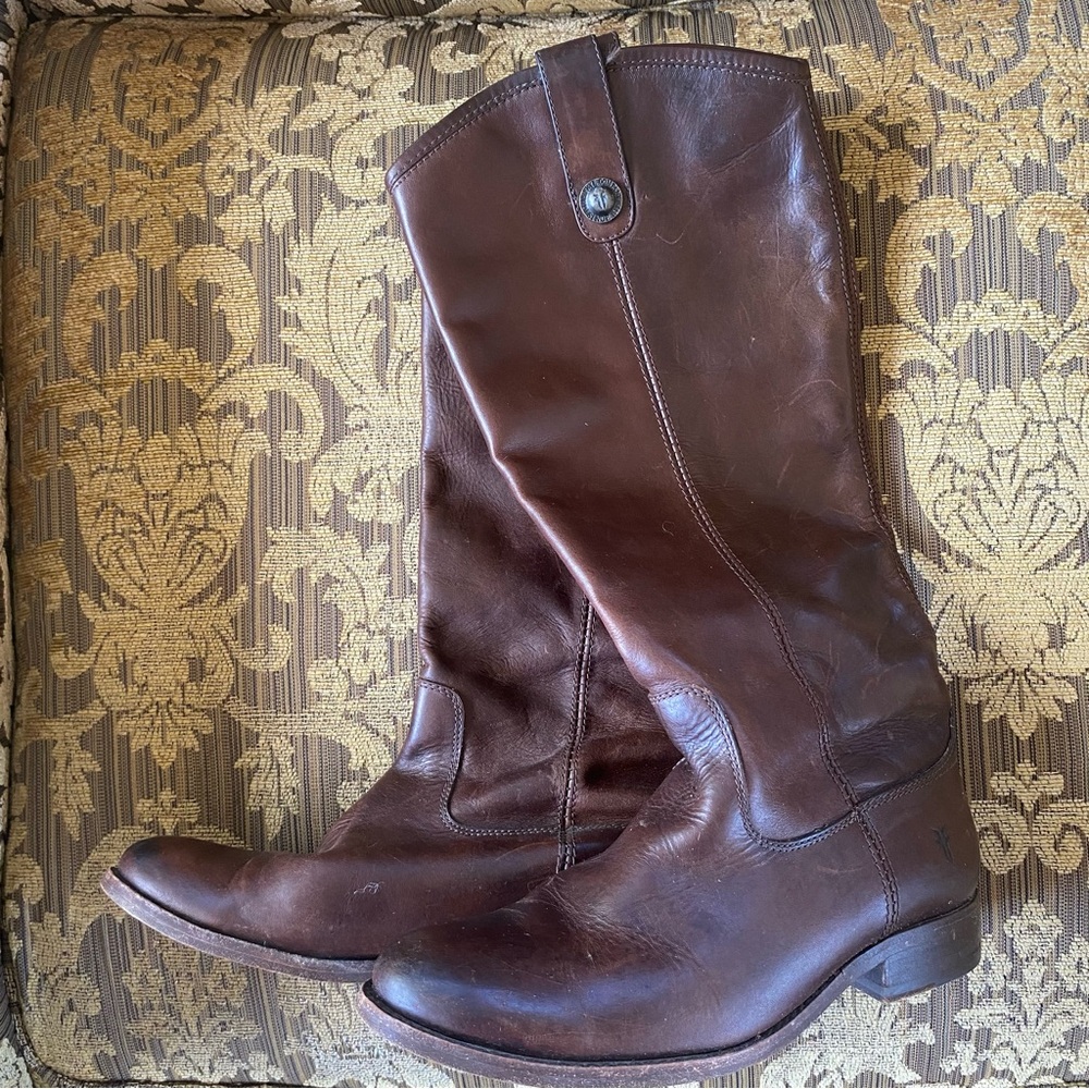 Frye Women's Melissa Button Leather Boots